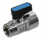 Vanne bois. sph. mini 3/8" f/m