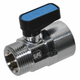 Vanne bois. sph. mini 3/4" f/m