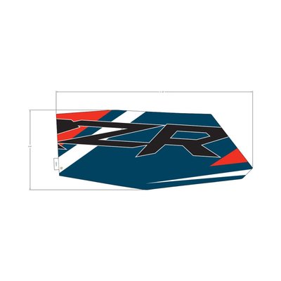 Pièces Quad & Motos - Pièces communes - DECAL-RR.DOOR,UPR,MID,RH Polaris origine