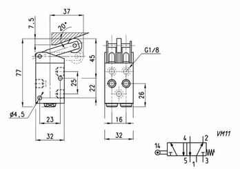 Pièces agricoles - Pièce pneumatique - 158-955 MECHANICAL POPPET