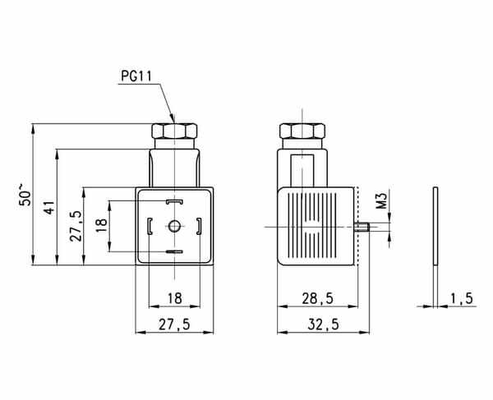 Pièces agricoles - Pièce pneumatique - Connecteur