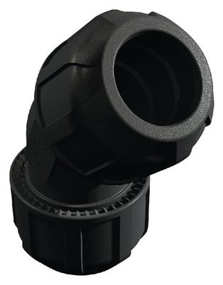 Pièces agricoles - Pièce pneumatique - Alu-line coude Ø25mm 45°