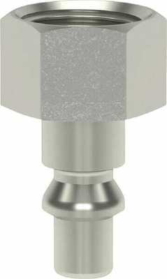 Pièces agricoles - Pièce pneumatique - Racc. rap. filet fem. BSP 3/8"
