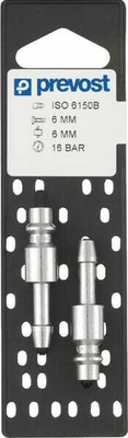 Pièces agricoles - Pièce pneumatique - Raccord rapide à sertir 10mm