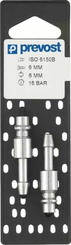 Pièces agricoles - Pièce pneumatique - Raccord rapide à sertir 10mm