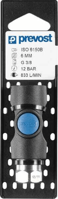 Pièces agricoles - Pièce pneumatique - Raccord rap. sécu fem BSP3/8"