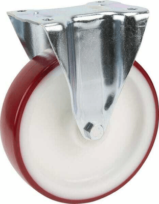 Pièces agricoles - Outils atelier - Roulettes pivotantes à bandage en polyuréthane