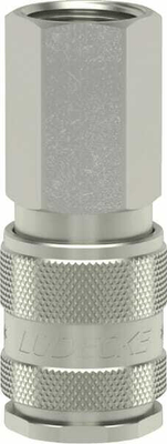 Pièces agricoles - Pièce pneumatique - Raccord rapide f.fem. BSP 1/4"