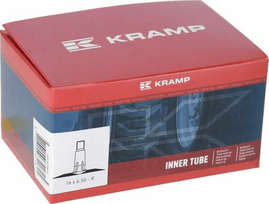 Pièces agricoles - Pièce divers - Chambre à air pour jante Ø 8", 16x6.50-8, valve droite TR13, Kramp