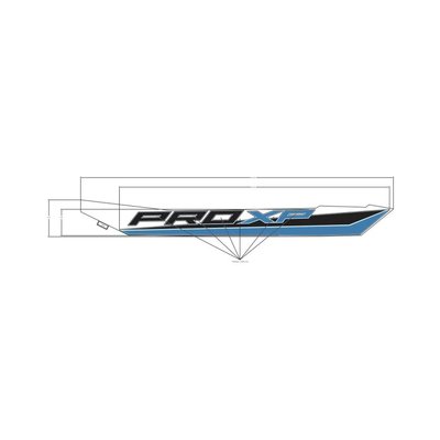 Pièces Quad & Motos - Pièces communes - DECAL-RR.FNDR,LWR,PROXP,LH Polaris origine