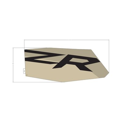Pièces Quad & Motos - Pièces communes - DECAL-DOOR,RR,MID,RH Polaris origine