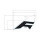 DECAL-FR.DOOR,MID,RZR,LH Polaris origine