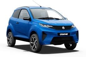 Materiels - Voiture sans permis - e-CROSSOVER Premium BLEU SAPHIR - ARGENT - TITANE - BLANC NACRE - ROUGE NACRE - BLEU COLVERT - NOIR METAL