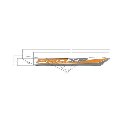 Pièces Quad & Motos - Pièces communes - DECAL-RR.FNDR,LWR,PROXP,LH Polaris origine