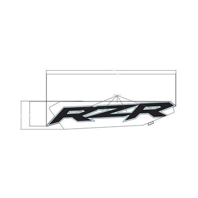 Pièces Quad & Motos - Pièces communes - DECAL-DOOR,LH Polaris origine