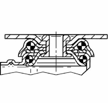 Pièces agricoles - Outils atelier - Roulettes pivotantes doubles