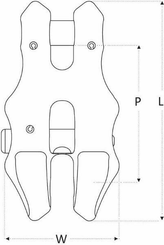 Pièces agricoles - Outils atelier - Embrayage à chape RCCS8 8mm