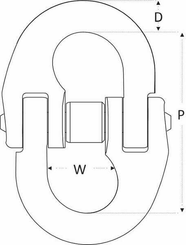 Pièces agricoles - Outils atelier - Biellette RCX8 8 mm