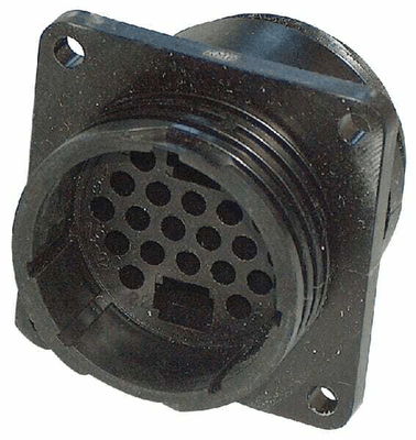 Pièces agricoles - Electricité - Douille de châssis 22 P. Male CPC