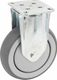 Roue fixe rigide Ø100x32mm, Fixation de plaque: 77x67mm Load: 100kg Tente