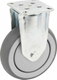 Roue fixe rigide Ø125x32mm, Fixation de plaque: 77x67mm Load: 100kg Tente
