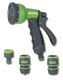 KIT PISTOLET ARROSAGE MULTIJETS 2 RACCORDS 15MM + NEZ ROBINET