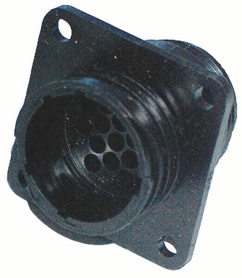 Pièces agricoles - Electricité - Douille de châssis 16 P. Male CPC