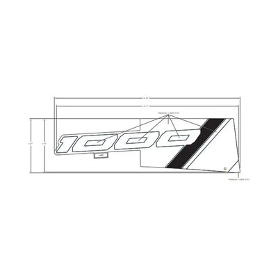 Pièces Quad & Motos - Pièces communes - DECAL-FR.FNDR,UPR,LH Polaris origine