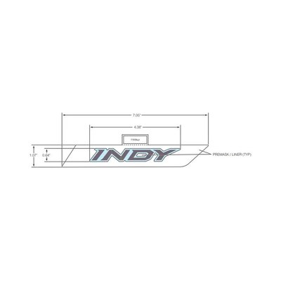 Pièces Quad & Motos - Pièces communes - DECAL-HOOD, INDY Polaris origine