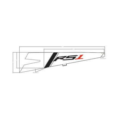 Pièces Quad & Motos - Pièces communes - DECAL-RR.FNDR,UPR,LH Polaris origine