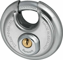 Pièces agricoles - Outils atelier - Cadenas rond Abus ferm. univ.