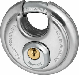 Pièces agricoles - Outils atelier - Cadenas rond Abus ferm. univ.