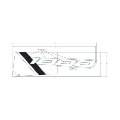 Pièces Quad & Motos - Pièces communes - DECAL-FR.FNDR,UPR,RH Polaris origine