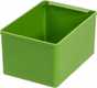 Insert pour plateau 117x83x62mm, plastique vert, D62