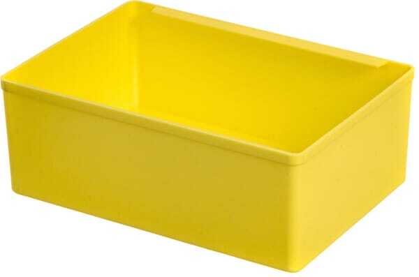 Pièces agricoles - Outils atelier - Insert pour plateau 117x167x62mm, plastique jaune, D62