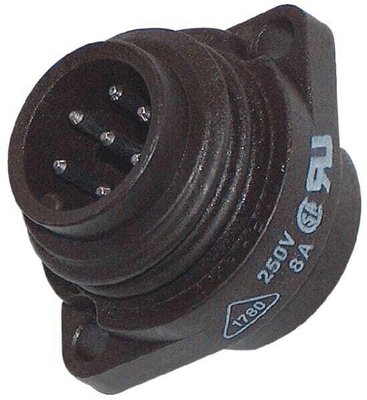 Pièces agricoles - Electricité - Douille de châssis 7 P. Male