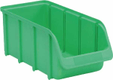 Boîte de rangement 146x318x127mm, capacité 4,24l, polypropylène vert, Linbin no.3L de Hünersdorff