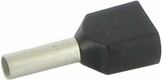 Cosse de câble, double, 2x1,5