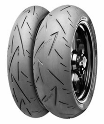 Pièces Quad & Motos - Pneumatiques - Pneu CONTINENTAL CONTISPORTATTACK 2 120/70 ZR 17 M/C (58W) TL