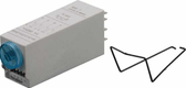 Relais tempo. mini, 24Vcc, 4W