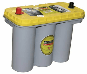 Pièces agricoles - Eclairage - Batterie 12V 75Ah 975A AGM Yellow Top YTS 5.5 Optima
