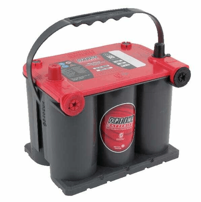 Pièces agricoles - Eclairage - Batterie 12V 44Ah 730A AGM Red Top RTU 3.7 Optima