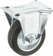 Roue fixe rigide Ø75x25mm, Fixation de plaque: 81x67mm Load: 50kg gopart