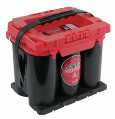 Pièces agricoles - Eclairage - Batterie 12V 44Ah 730A AGM Red Top RTR 3.7 Optima