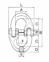 Pièces agricoles - Outils atelier - Mailon articule 7