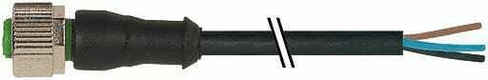 Câble de capteur, M12, 5P, 5 m