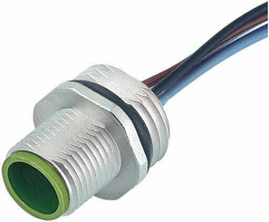 Pièces agricoles - Electricité - Connecteur à brides, M12, 4 pôles