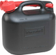 Jerrican plastique 5 litres noir