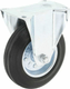 Roue fixe rigide Ø160x40mm, Fixation de plaque: 135x105mm Load: 140kg gopart
