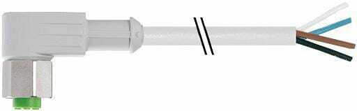 Pièces agricoles - Electricité - Câble de capteur M12,inox,10m